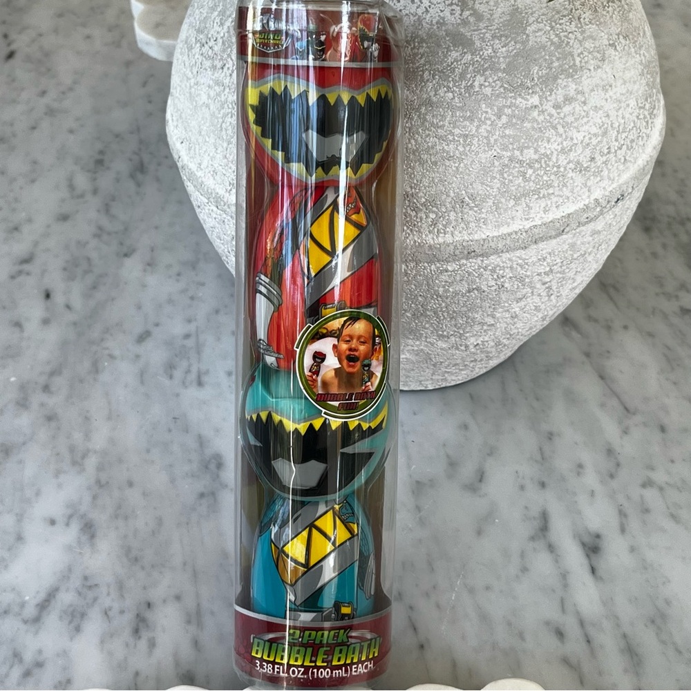 Power Rangers Bubble Bath Bottle - 2 pack-